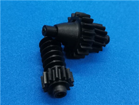Gear and worm